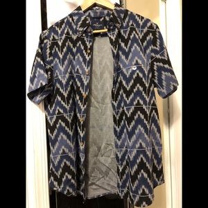 Men’s American Eagle Button Down Short Sleeve